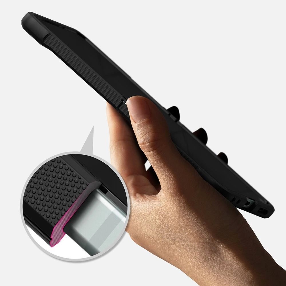 Samsung Galaxy Z Flip 7 dėklas Ringke Onyx – juodas 5 Samsung Galaxy Z Flip 7 dėklas Ringke Onyx – juodas 5