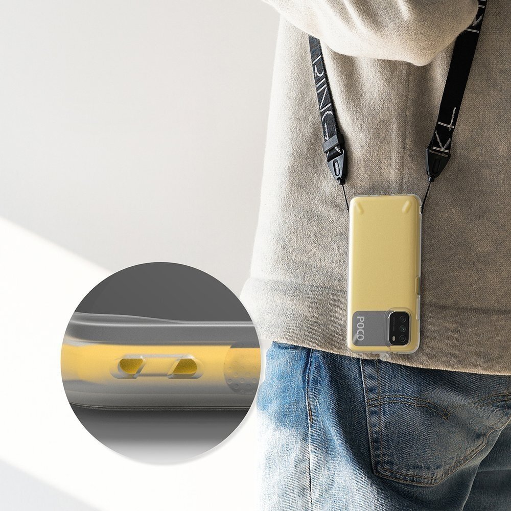 Dėklas Ringke Onyx Durable TPU Case Cover for Xiaomi Poco M3 Permatomas (OXXI0003) 6 Dėklas Ringke Onyx Durable TPU Case Cover for Xiaomi Poco M3 Permatomas (OXXI0003) 6