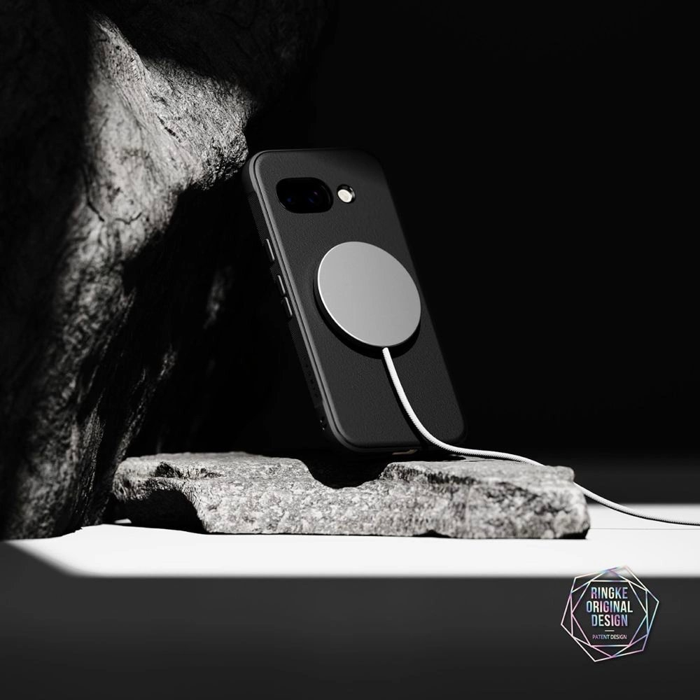 Ringke Onyx Magnetic MagSafe dėklas Google Pixel 9A - juodas 5 Ringke Onyx Magnetic MagSafe dėklas Google Pixel 9A - juodas 5