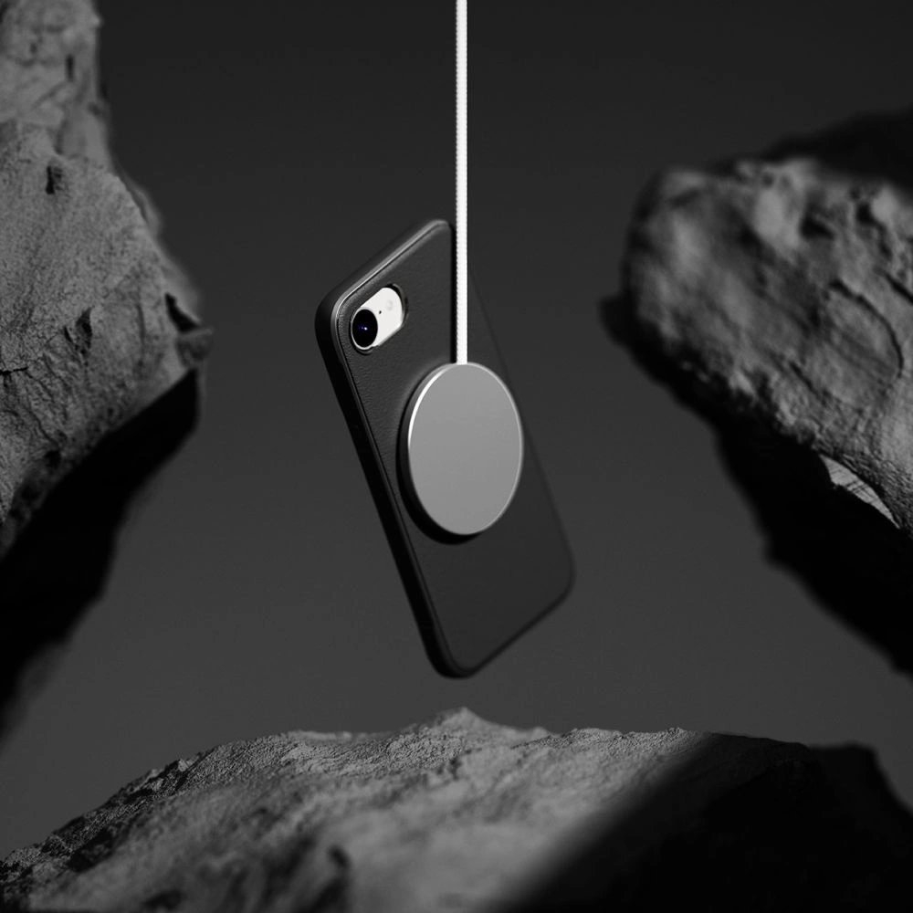 Ringke Onyx Magnetinis Magsafe iPhone 16e Dėklas - Juodas 4