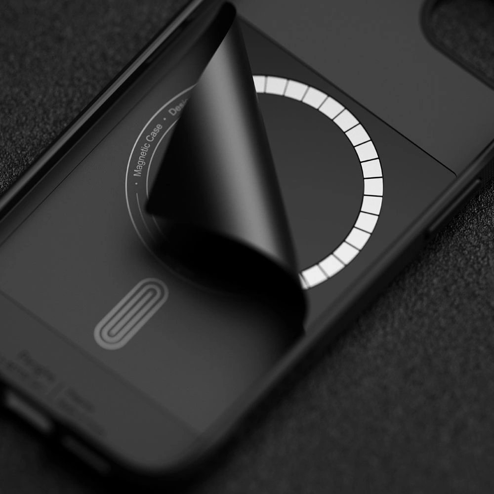 Ringke Onyx Magnetinis Magsafe iPhone 16e Dėklas - Juodas 5