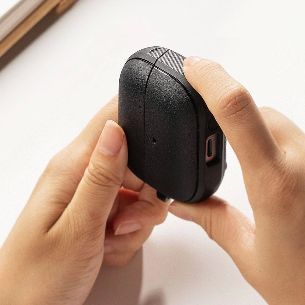 Samsung Galaxy Buds 3 / 3 Pro – Ringke Onyx MagSafe dėklas - Juodas 4