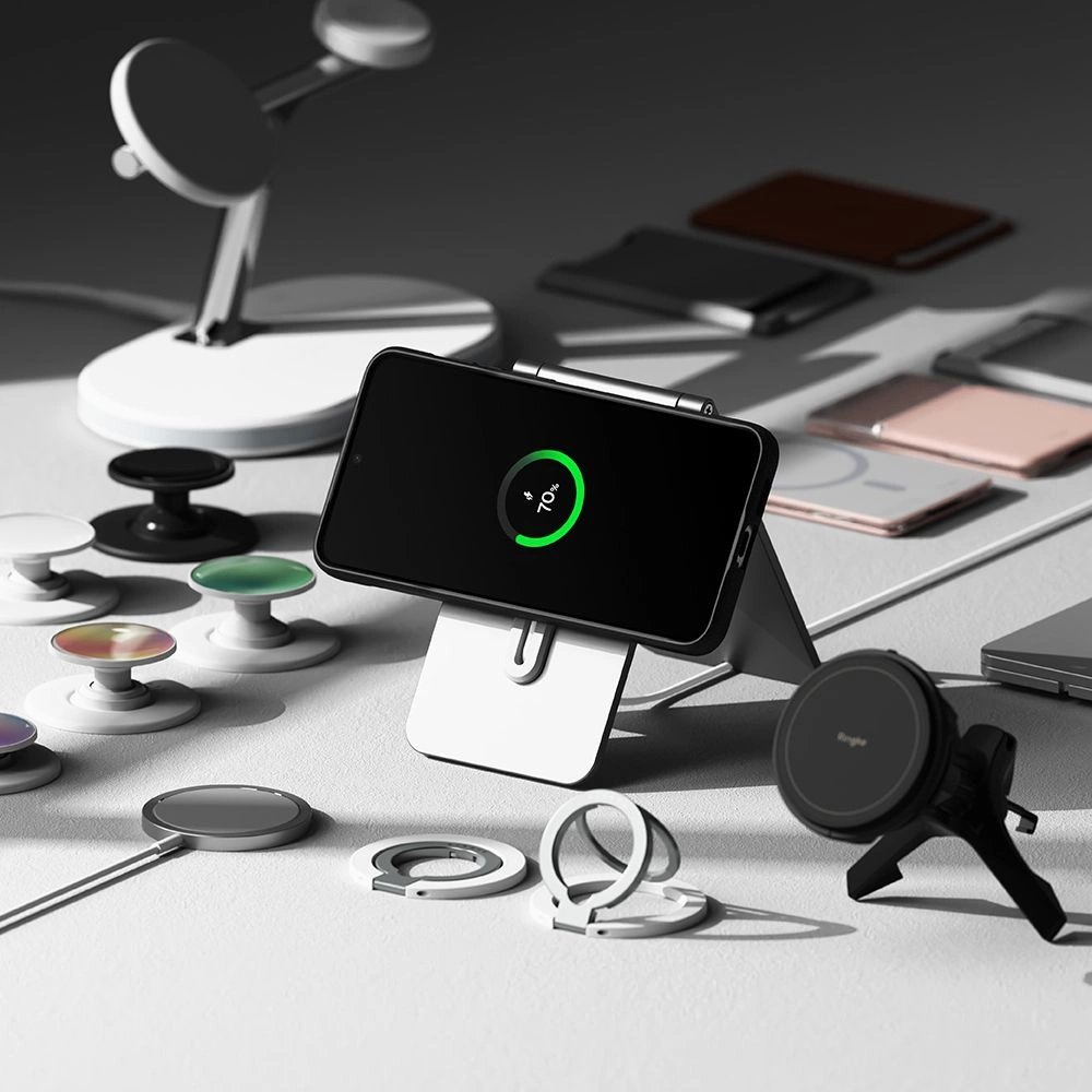 Ringke Onyx MagSafe Dėklas skirtas Samsung Galaxy S25 - Juodas 7