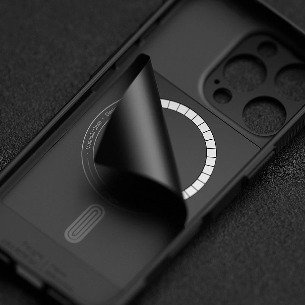 Ringke Sustiprintas Gear MagSafe iPhone 16 Pro Max Dėklas - Juodas 4