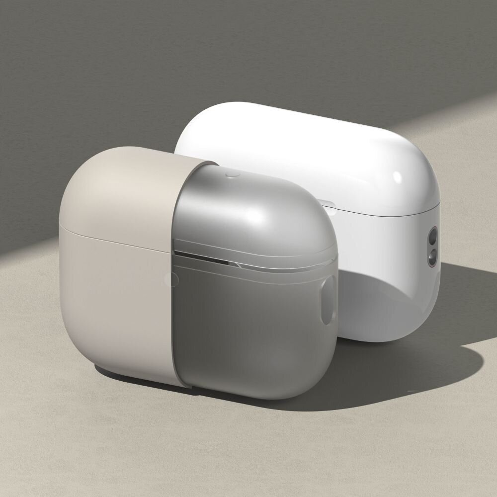 AirPods Pro 3 Ringke silikoninis dėklas – smėlinis 2