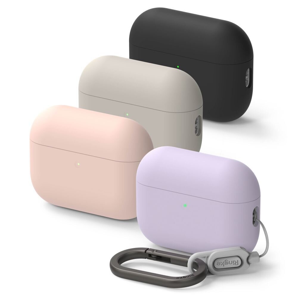 AirPods Pro 3 Ringke silikoninis dėklas – violetinis 1