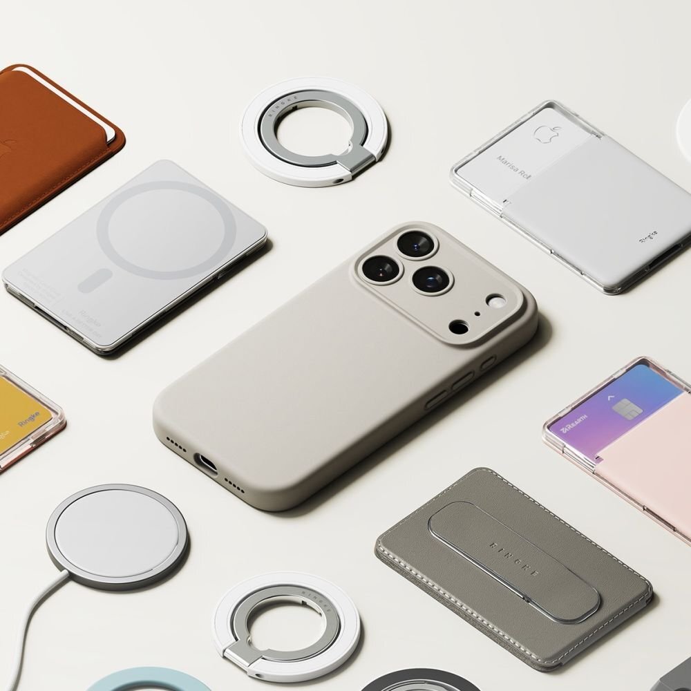 iPhone 17 Pro Max dėklas Ringke Silicone Magnetic su MagSafe – smėlio spalvos 8 iPhone 17 Pro Max dėklas Ringke Silicone Magnetic su MagSafe – smėlio spalvos 8