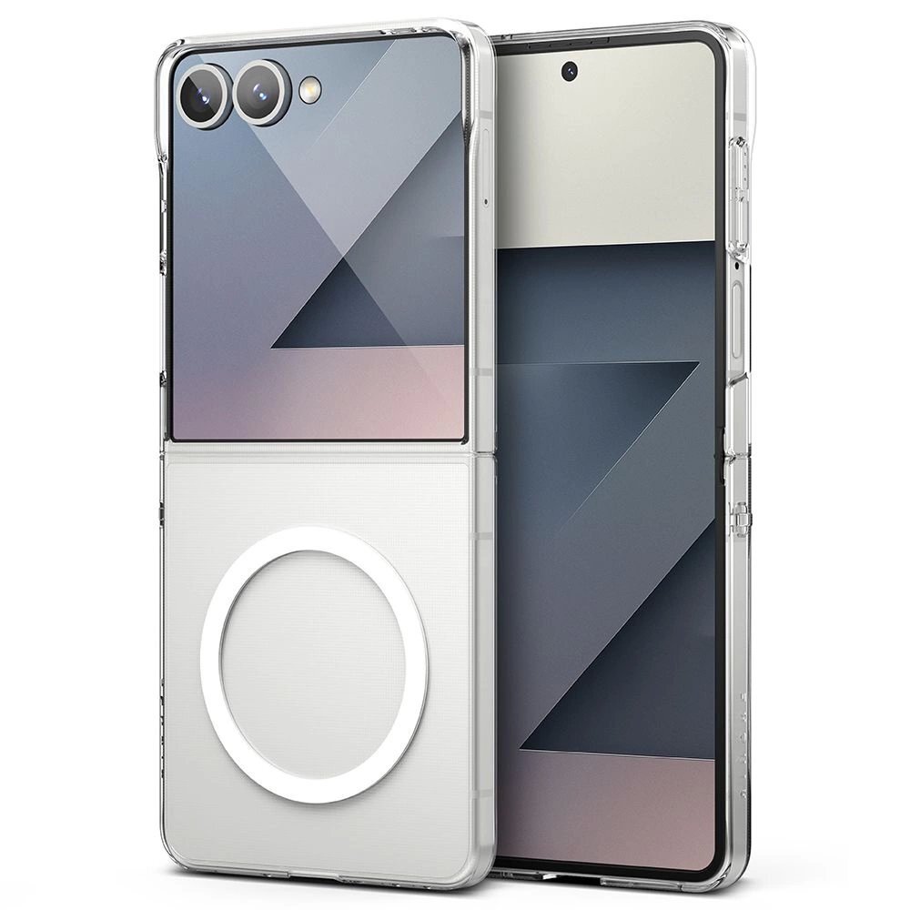Samsung Galaxy Z Flip 7 dėklas Ringke Slim Magnetic su MagSafe – skaidrus 3 Samsung Galaxy Z Flip 7 dėklas Ringke Slim Magnetic su MagSafe – skaidrus 3