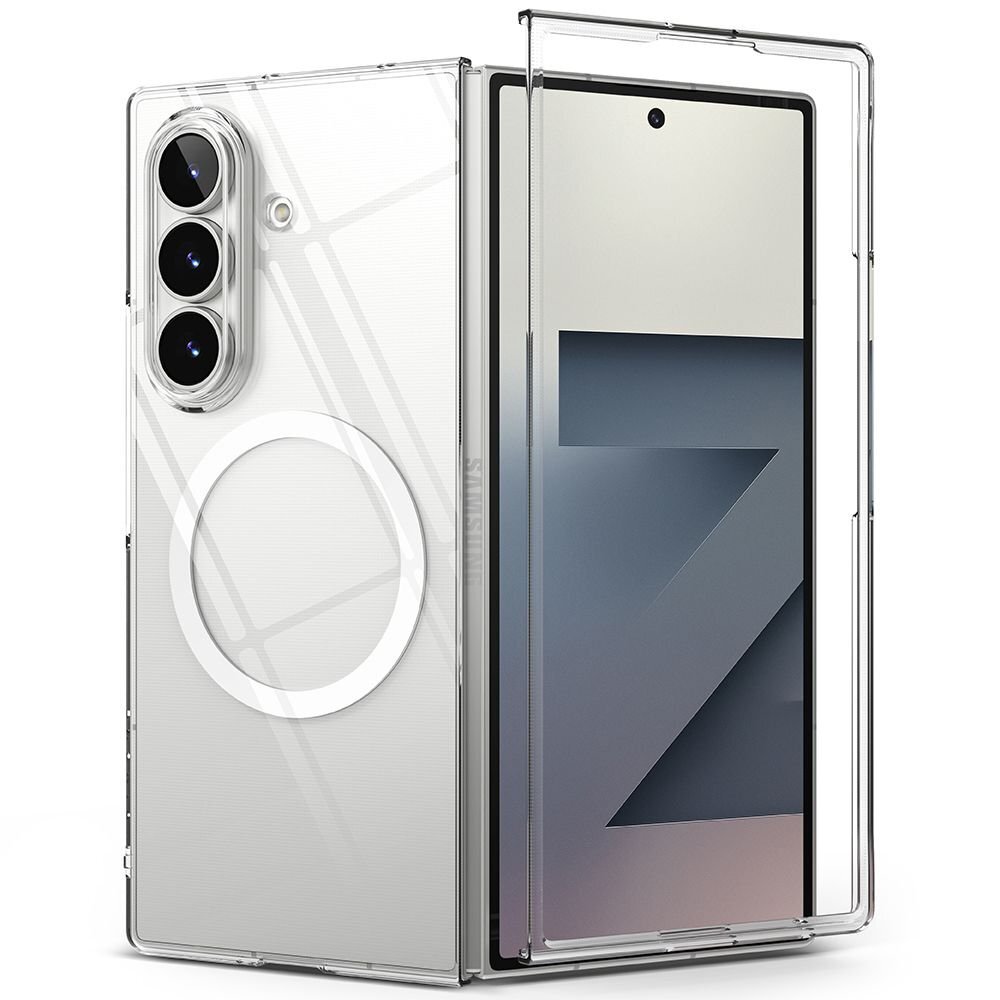 Samsung Galaxy Z Fold 7 dėklas Ringke Slim Magnetic MagSafe – skaidrus 1 Samsung Galaxy Z Fold 7 dėklas Ringke Slim Magnetic MagSafe – skaidrus 1