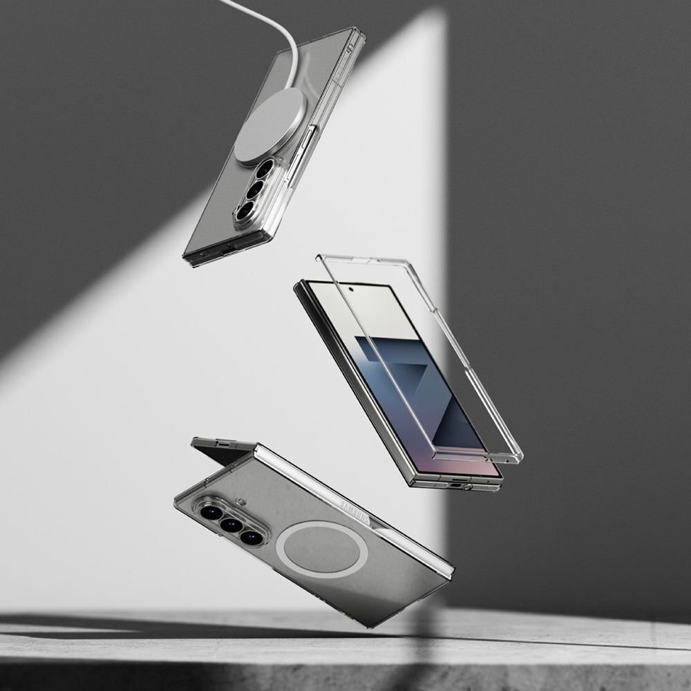 Samsung Galaxy Z Fold 7 dėklas Ringke Slim Magnetic MagSafe – skaidrus 5 Samsung Galaxy Z Fold 7 dėklas Ringke Slim Magnetic MagSafe – skaidrus 5