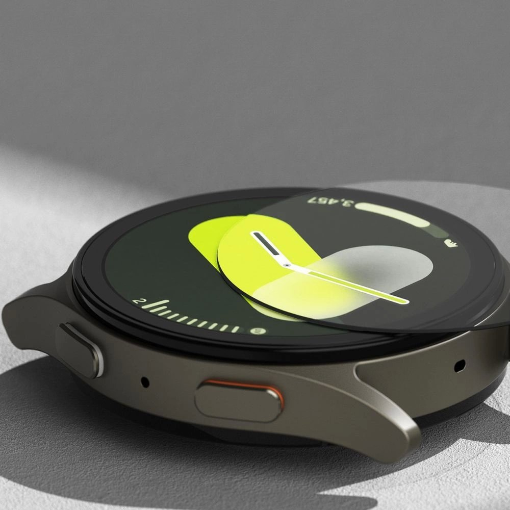 Ringke Slim & Tempered Glass Dėklas + Glass Set skirtas Samsung Galaxy Watch 7 44mm - Juodas 3