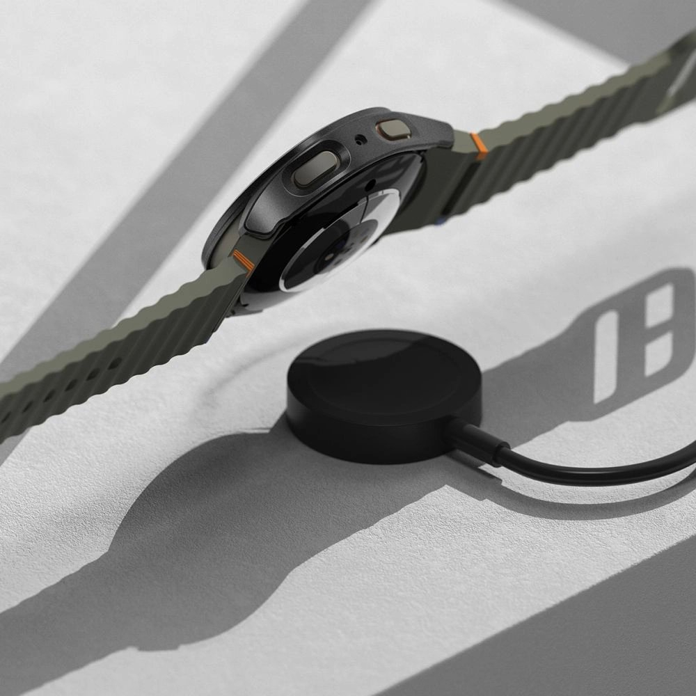 Ringke Slim & Tempered Glass Dėklas + Glass Set skirtas Samsung Galaxy Watch 7 44mm - Juodas 4