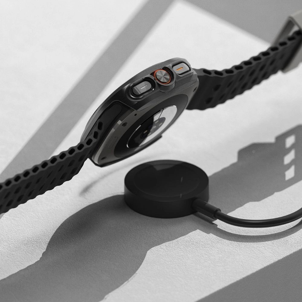 Ringke Slim & Tempered Glass Dėklas + Glass Set skirtas Samsung Galaxy Watch Ultra 47mm - Juodas 4 Ringke Slim & Tempered Glass Dėklas + Glass Set skirtas Samsung Galaxy Watch Ultra 47mm - Juodas 4