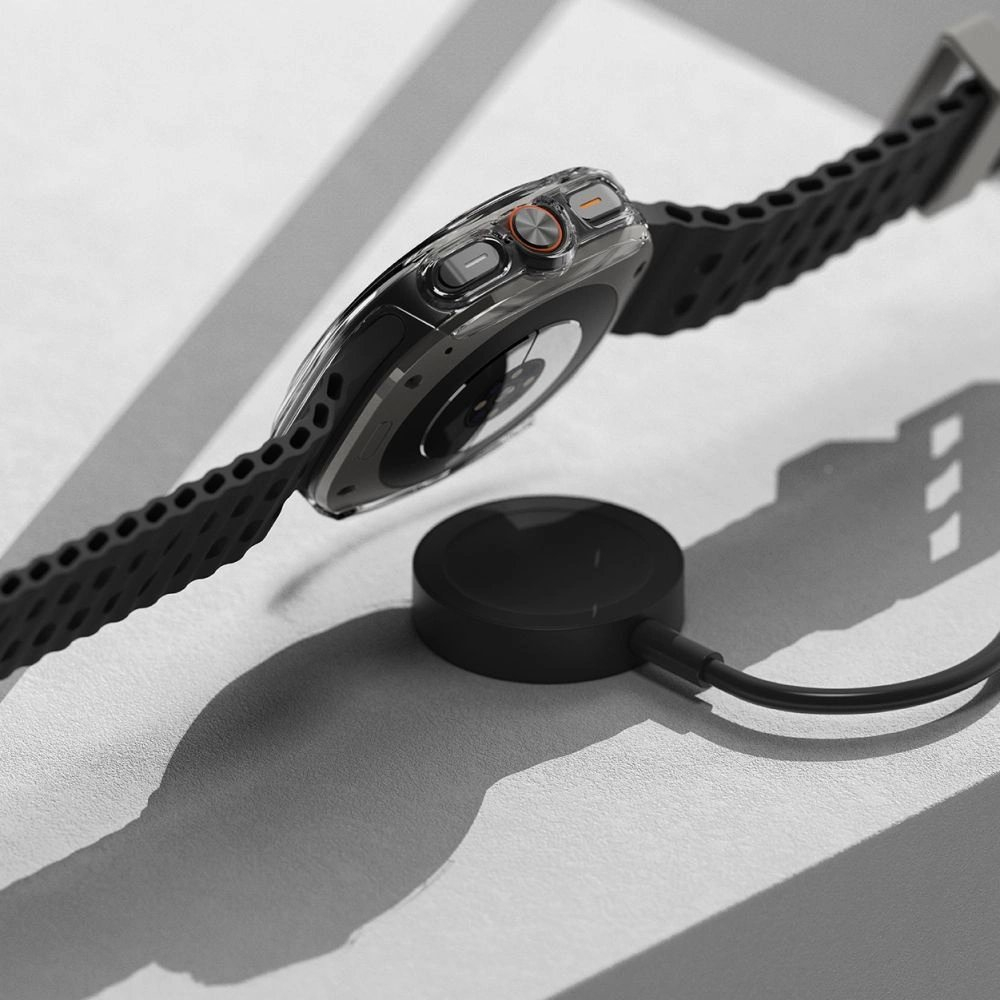 Samsung Galaxy Watch Ultra 47mm – Ringke Slim & Tempered Glass dėklas + stiklas - Skaidrus 4