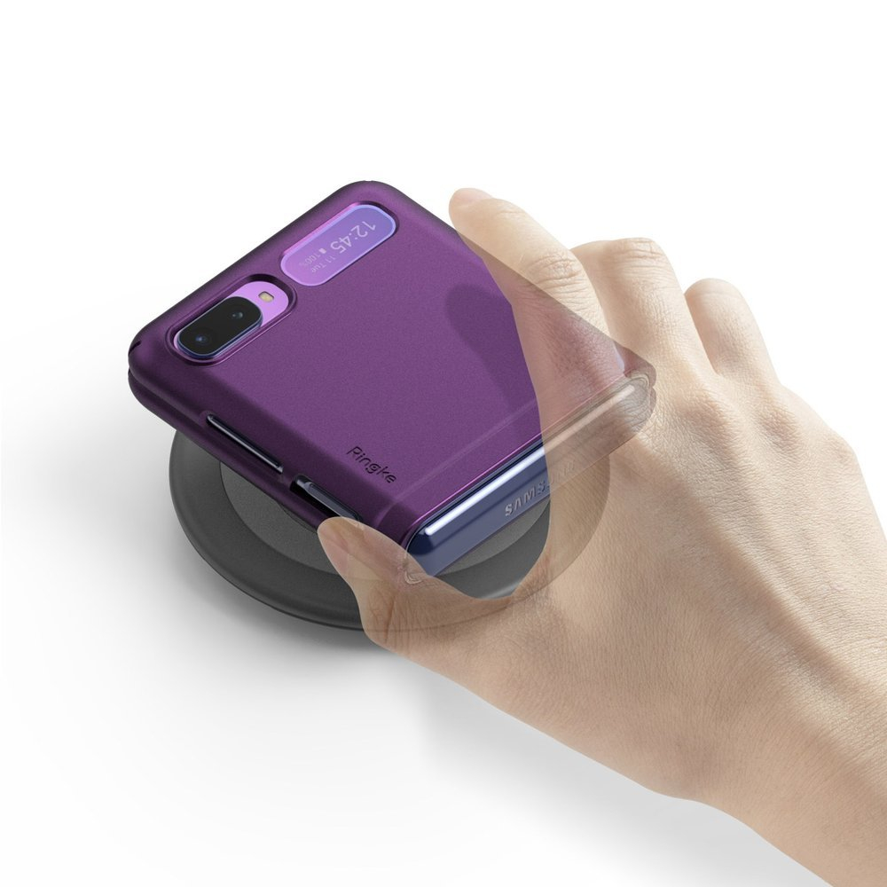 Akcija! PLONAS PLASTIKINIS DĖKLAS "RINGKE SLIM" Samsung Galaxy Z Flip juodas (SLSG0044) 8 Akcija! PLONAS PLASTIKINIS DĖKLAS "RINGKE SLIM" Samsung Galaxy Z Flip juodas (SLSG0044) 8