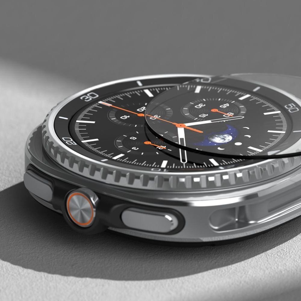 Samsung Galaxy Watch 8 46mm Ringke Tempered Glass Pro grūdintas stiklas, 2 vnt. – skaidrus 6
