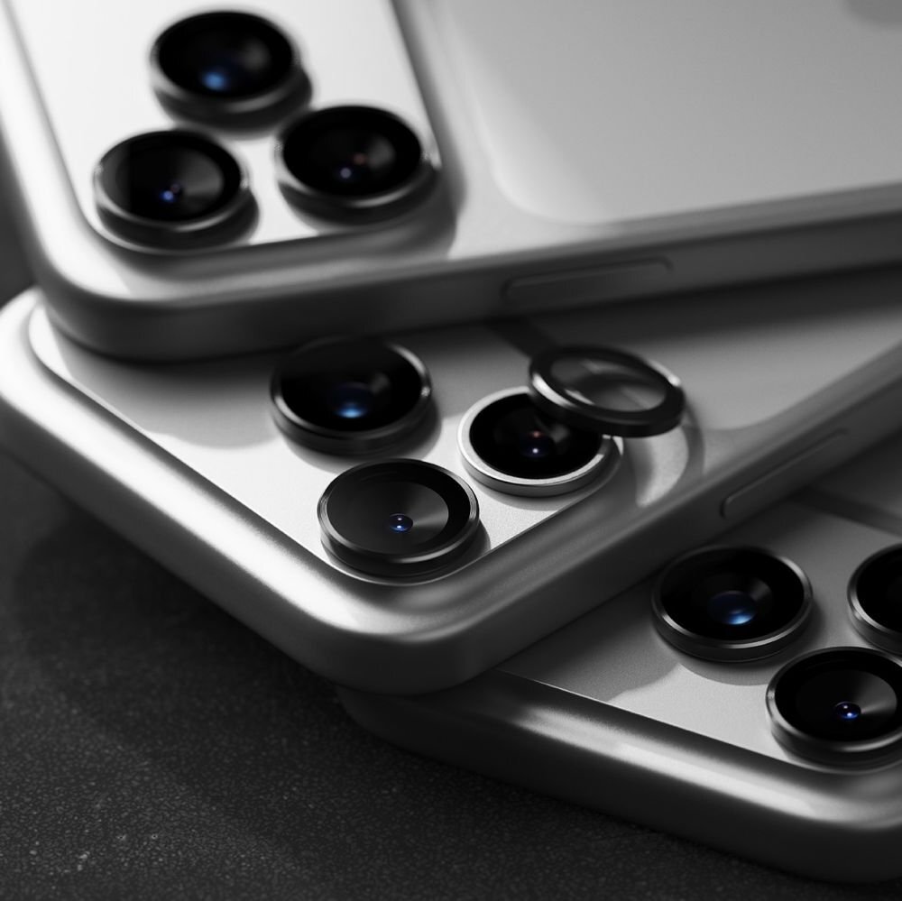 iPhone 17 Pro / 17 Pro Max Ringke Camera Frame Protector 2-pack – juodas 4