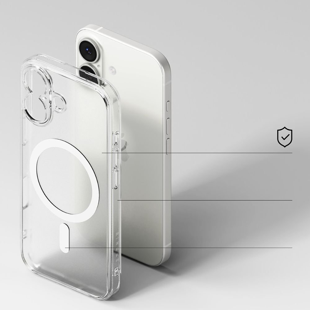 iPhone 17 Ringke Fusion Magnetic MagSafe dėklas – matinės spalvos 3