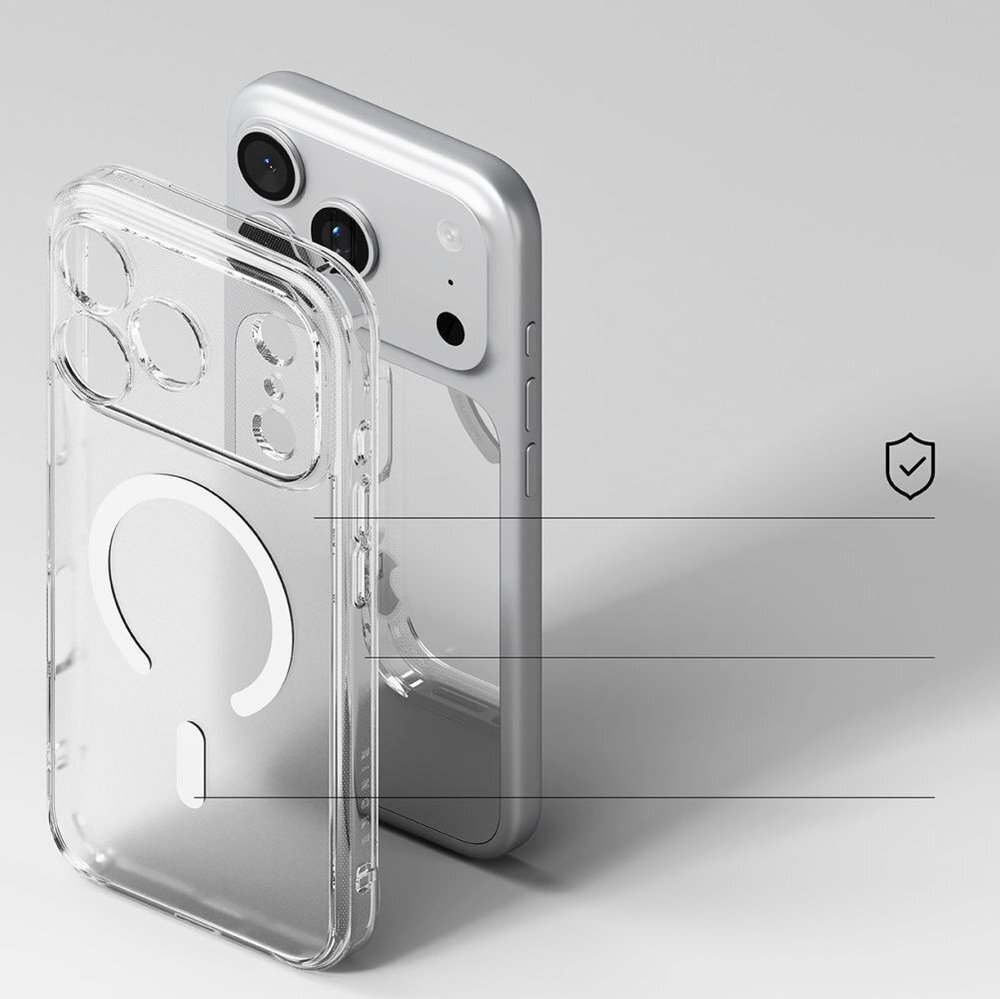 iPhone 17 Pro Max Ringke Fusion Magnetic MagSafe dėklas – matinės spalvos 3