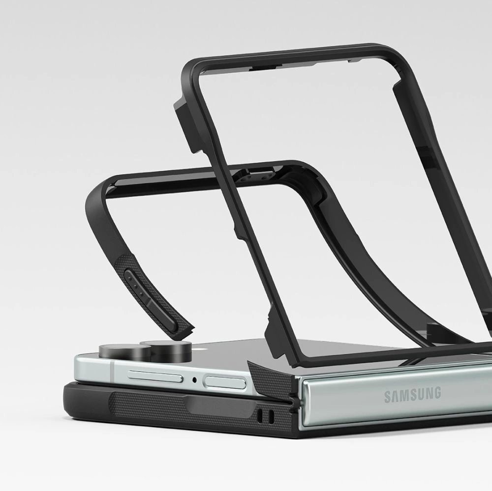 Samsung Galaxy Z Flip 7 dėklas Ringke Onyx – juodas 4