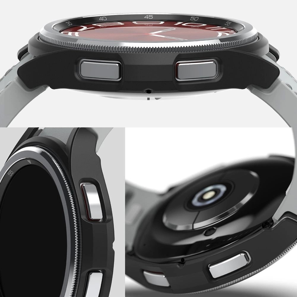 Ringke Slim 2-pack Dėklas skirtas Samsung Galaxy Watch 6 Classic 43mm - Juodas and Permatomas 4 Ringke Slim 2-pack Dėklas skirtas Samsung Galaxy Watch 6 Classic 43mm - Juodas and Permatomas 4