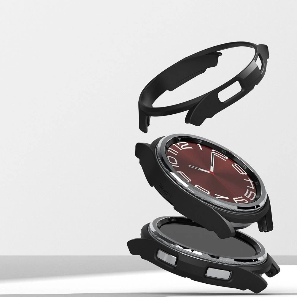 Ringke Slim 2-pack Dėklas skirtas Samsung Galaxy Watch 6 Classic 43mm - Juodas and Permatomas 7 Ringke Slim 2-pack Dėklas skirtas Samsung Galaxy Watch 6 Classic 43mm - Juodas and Permatomas 7