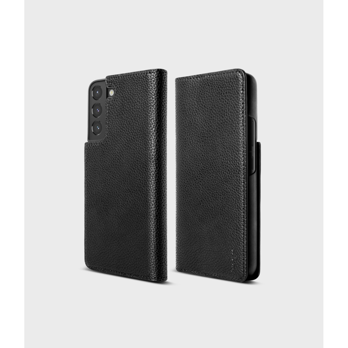 Dėklas Ringke Folio Signature Flip Leather Samsung Galaxy S22 Plus Juodas (FSS118R262) 13