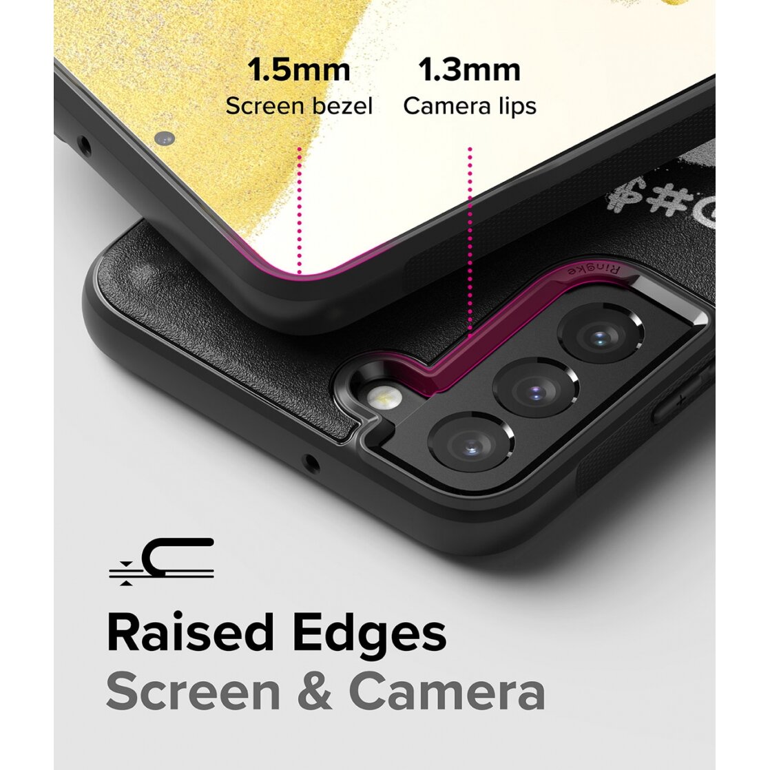 Dėklas Ringke Onyx Design Durable TPU Samsung Galaxy S22 Plus Juodas (Graffiti) 1 Dėklas Ringke Onyx Design Durable TPU Samsung Galaxy S22 Plus Juodas (Graffiti) 1