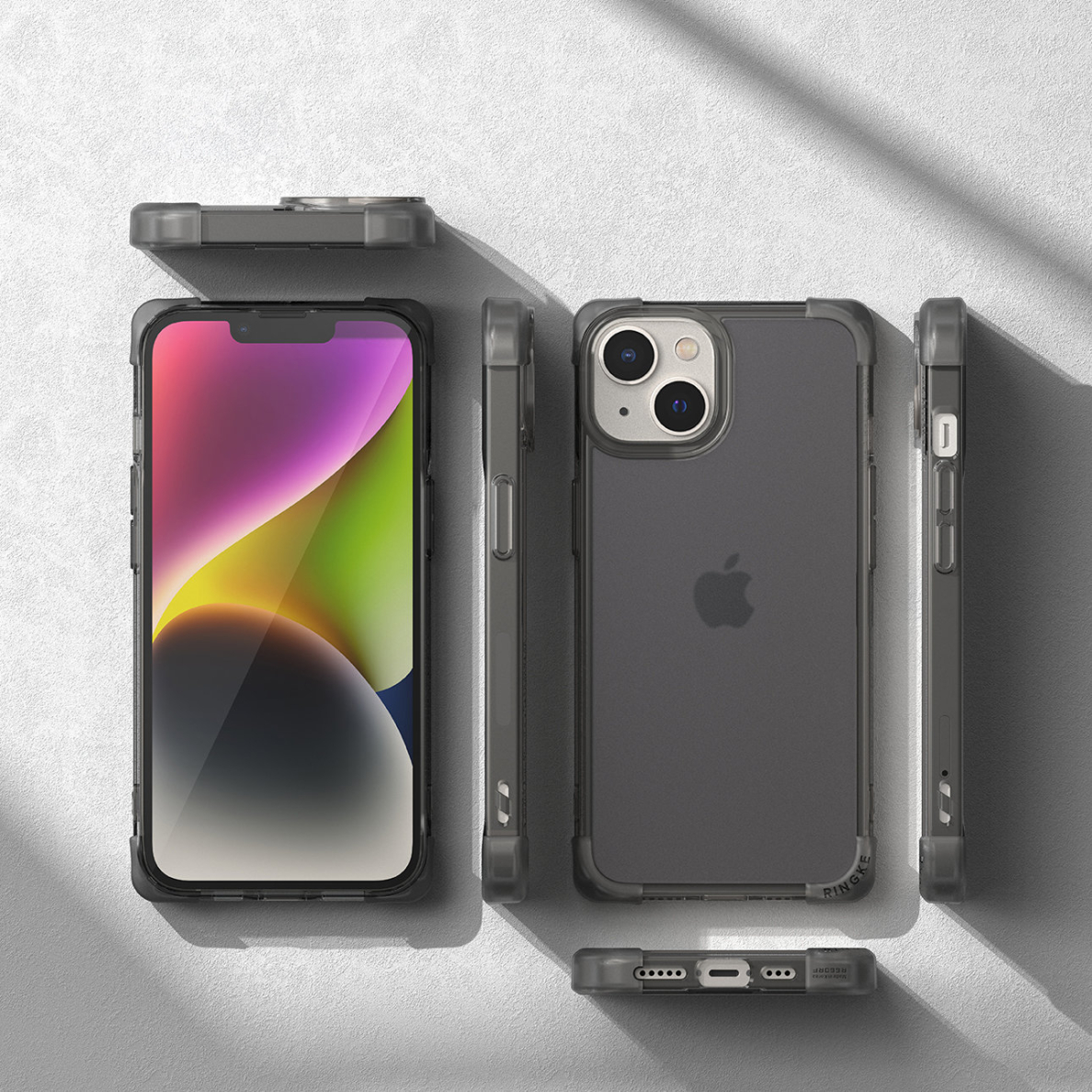 Dėklas Ringke Fusion Bumper case for iPhone 14 Plus Pilkas 6 Dėklas Ringke Fusion Bumper case for iPhone 14 Plus Pilkas 6