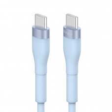 Kabelis Ringke USB-C - USB-C 480Mb / s 60W 2m Mėlynas (CB60198RS) NDRX65