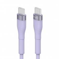 Kabelis Ringke USB-C - USB-C 480Mb / s 60W 2m Violetinis (CB60181RS) NDRX65