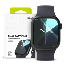 Apple Watch 10 42 mm Apsauginė plėvelė Ringke Dual Easy 3 vnt.