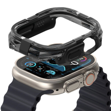 Ringke Fusion Bumper Dėklas skirtas Apple Watch Ultra 49mm - Juodas