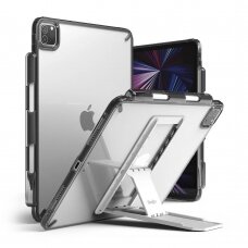 Dėklas Ringke Fusion Combo Outstanding hard case with TPU frame for iPad Pro 11'' 2021 pilkas (FC529R40)