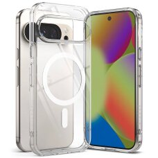 Google Pixel 10 / 10 Pro dėklas Ringke Fusion, MagSafe – skaidrus