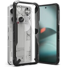 Nothing Phone 3 dėklas Ringke Fusion X – juodas