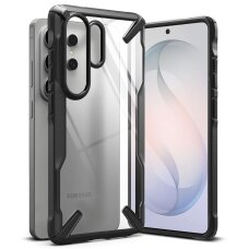 Samsung Galaxy S26 Ultra Ringke Fusion X dėklas – juodas skaidrus