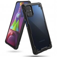 Dėklas Ringke Fusion X Durable skirta Samsung Galaxy M51 Juodas (Fusg0065)