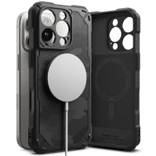 Ringke Sustiprintas Gear MagSafe iPhone 16 Pro Dėklas - Juodas Camo