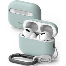 Ringke Silikoninis Dėklas skirtas Apple AirPods Pro 1 / 2 - Žalias