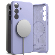 Ringke Silikoninis MagSafe Dėklas skirtas Samsung Galaxy S25+ - Violetinis
