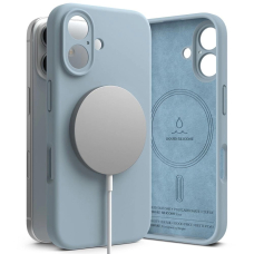 Ringke Silikoninis MagSafe iPhone 16 Dėklas - Mėlynas