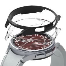 Ringke Slim 2-pack Dėklas skirtas Samsung Galaxy Watch 6 Classic 43mm - Juodas and Permatomas