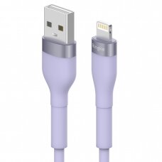 Kabelis Ringke USB-A - Lightning 480Mb / s 12W 1.2m Violetinis (CB09956RS)