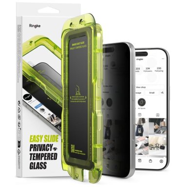 iPhone 18 Pro Max Ringke Easy Slide Privacy privatumo grūdintas stiklas (2 vnt.) iPhone 18 Pro Max Ringke Easy Slide Privacy privatumo grūdintas stiklas (2 vnt.)