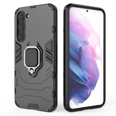 Dėklas Ring Armor Samsung Galaxy S23 Plus Juodas 7 Dėklas Ring Armor Samsung Galaxy S23 Plus Juodas 7