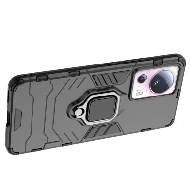 Dėklas Ring Armor Xiaomi 13 Lite Juodas 10