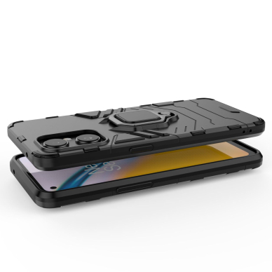 Dėklas Ring Armor tough hybrid OnePlus Nord N20 5G Juodas 2 Dėklas Ring Armor tough hybrid OnePlus Nord N20 5G Juodas 2