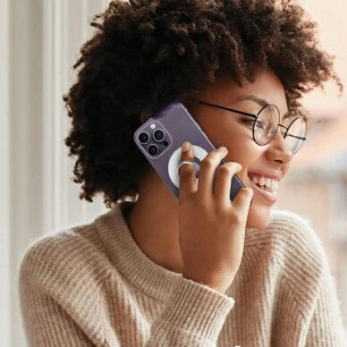 Magnetinis stovas Ring SODI StandBM-350 su MagSafe, dvipusis – baltas 5