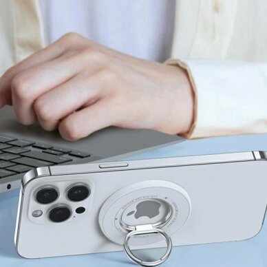 Magnetinis stovas Ring SODI StandBM-350 su MagSafe, dvipusis – baltas 7